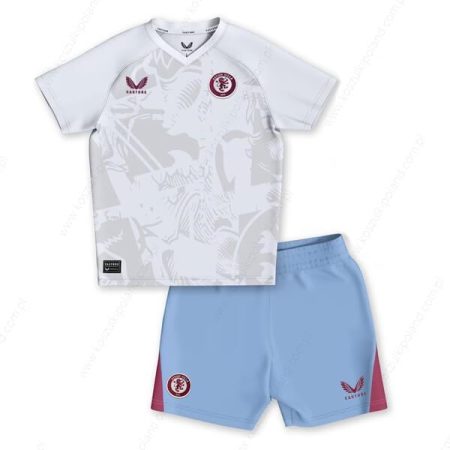 Aston Villa Away Dzieci koszulki piłkarskie 23/24