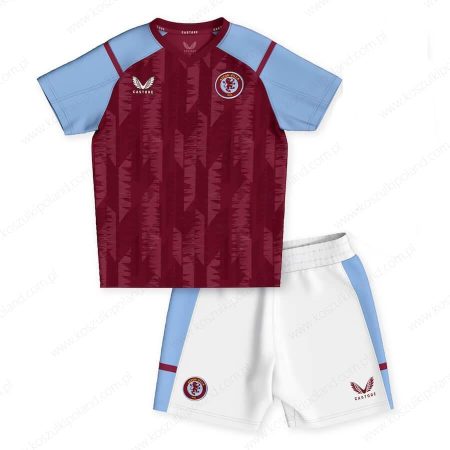 Aston Villa Home Dzieci koszulki piłkarskie 23/24