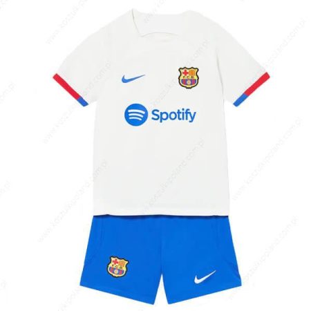 Barcelona Away Dzieci koszulki piłkarskie 23/24