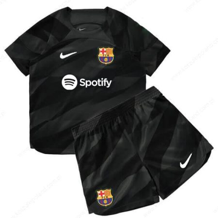 Barcelona Bramkarz Dzieci koszulki piłkarskie 23/24