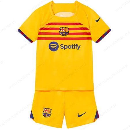 Barcelona Fourth Dzieci koszulki piłkarskie 22/23
