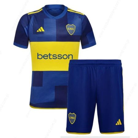 Boca Juniors Home Dzieci koszulki piłkarskie 23/24