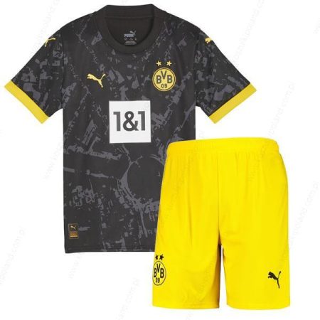 Borussia Dortmund Away Dzieci koszulki piłkarskie 23/24
