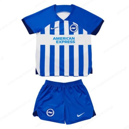 Brighton & Hove Albion Home Dzieci koszulki piłkarskie 23/24