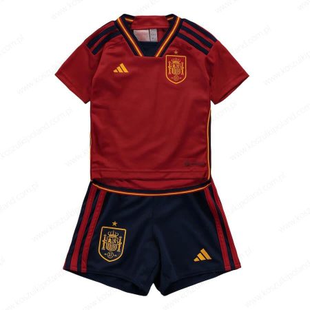 Hiszpania Home Dzieci koszulki piłkarskie 2022