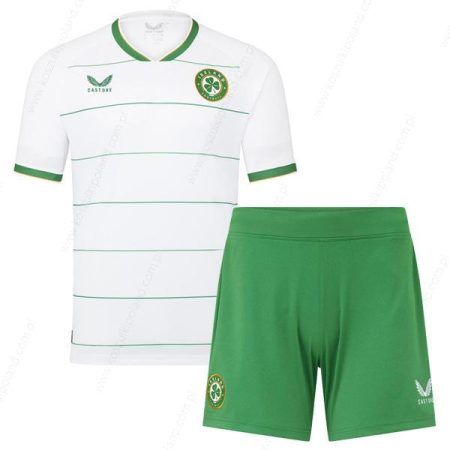Irlandia Away Dzieci koszulki piłkarskie 2023