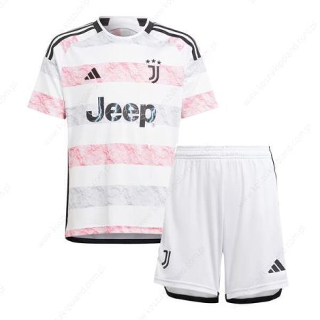 Juventus Away Dzieci koszulki piłkarskie 23/24
