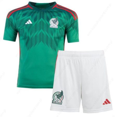 Meksyk Home Dzieci koszulki piłkarskie 2022