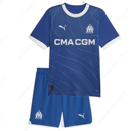 Olympique Marseille Away Dzieci koszulki piłkarskie 23/24