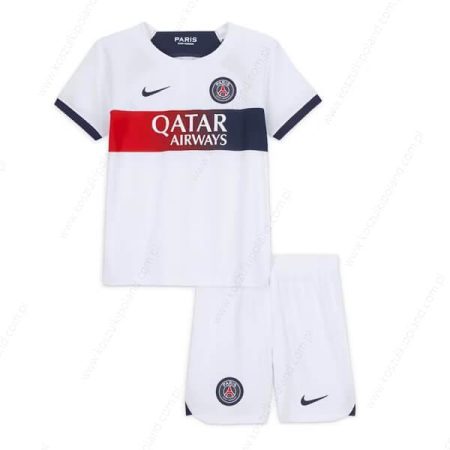 PSG Away Dzieci koszulki piłkarskie 23/24