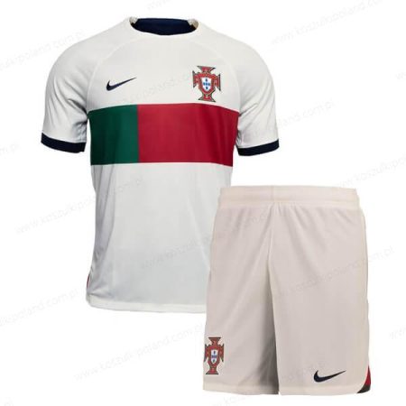 Portugalia Away Dzieci koszulki piłkarskie 2022
