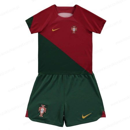 Portugalia Home Dzieci koszulki piłkarskie 2022