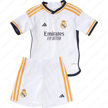Real Madrid Home Dzieci koszulki piłkarskie 23/24