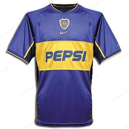 Retro Boca Juniors Home Stroje piłkarskie 02/03