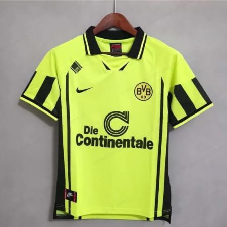 Retro Borussia Dortmund Home Stroje piłkarskie 1996