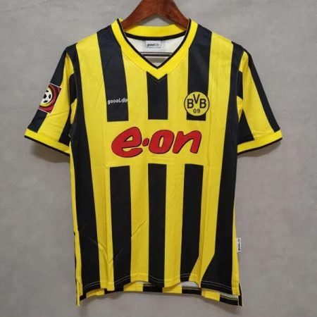 Retro Borussia Dortmund Home Stroje piłkarskie 2000