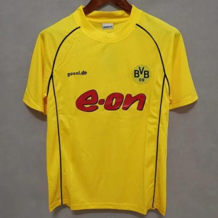 Retro Borussia Dortmund Home Stroje piłkarskie 2002