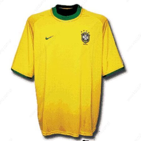 Retro Brazylia Home Stroje piłkarskie 2000