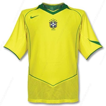 Retro Brazylia Home Stroje piłkarskie 2004