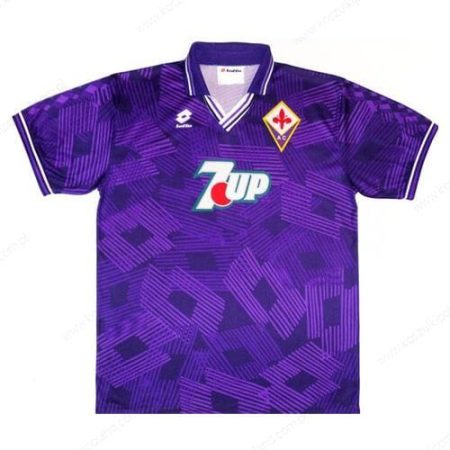 Retro Fiorentina Home Stroje piłkarskie 92/93